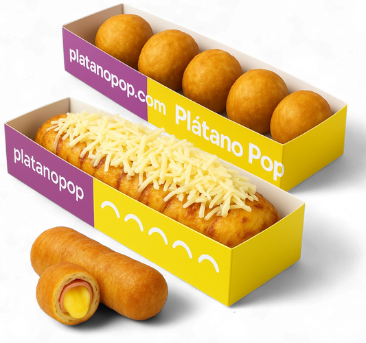 COMO POP: 3 Tequeños  2 Bolas  1 Bebida
